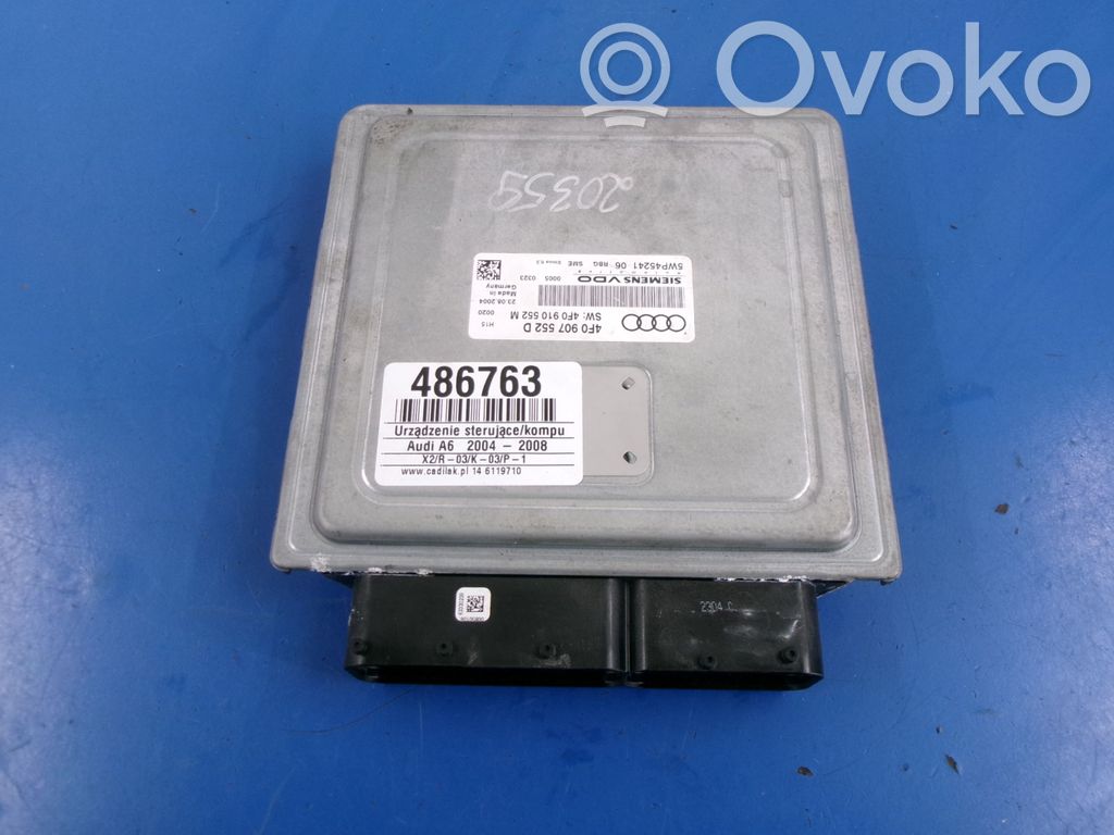 Audi A6 Allroad C5 Centralina/modulo motore ECU 