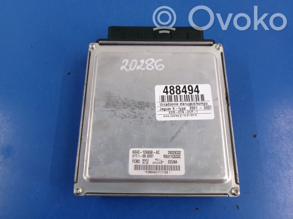 Jaguar X-Type Engine control unit/module ECU 