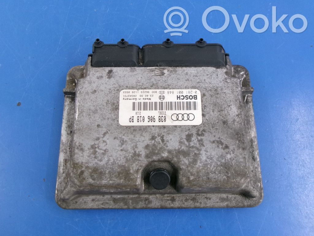 Audi A3 S3 8L Unité de commande, module ECU de moteur 