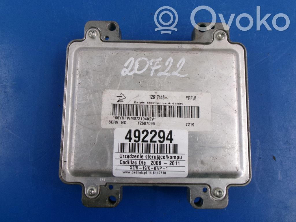 Cadillac DTS Engine control unit/module ECU 