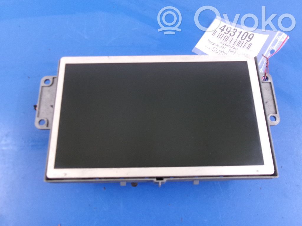 Peugeot 407 Unitate principală radio/CD/DVD/GPS