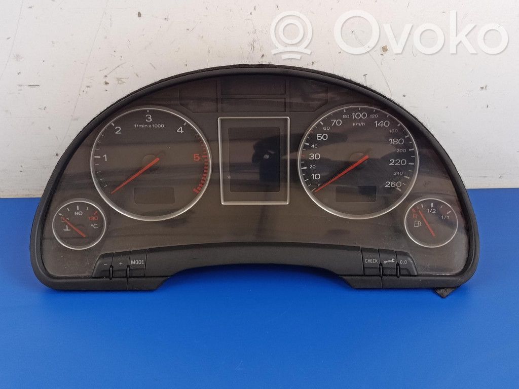 Audi A4 S4 B6 8E 8H Tachimetro (quadro strumenti)