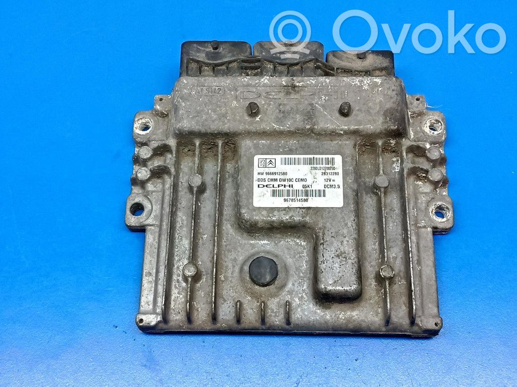 Peugeot Expert Unité de commande, module ECU de moteur 