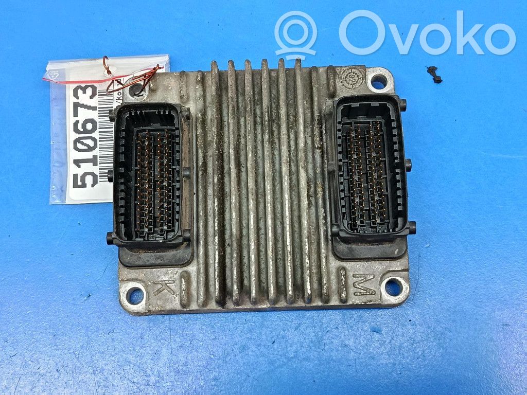 Opel Meriva A Unidad de control/módulo ECU del motor 
