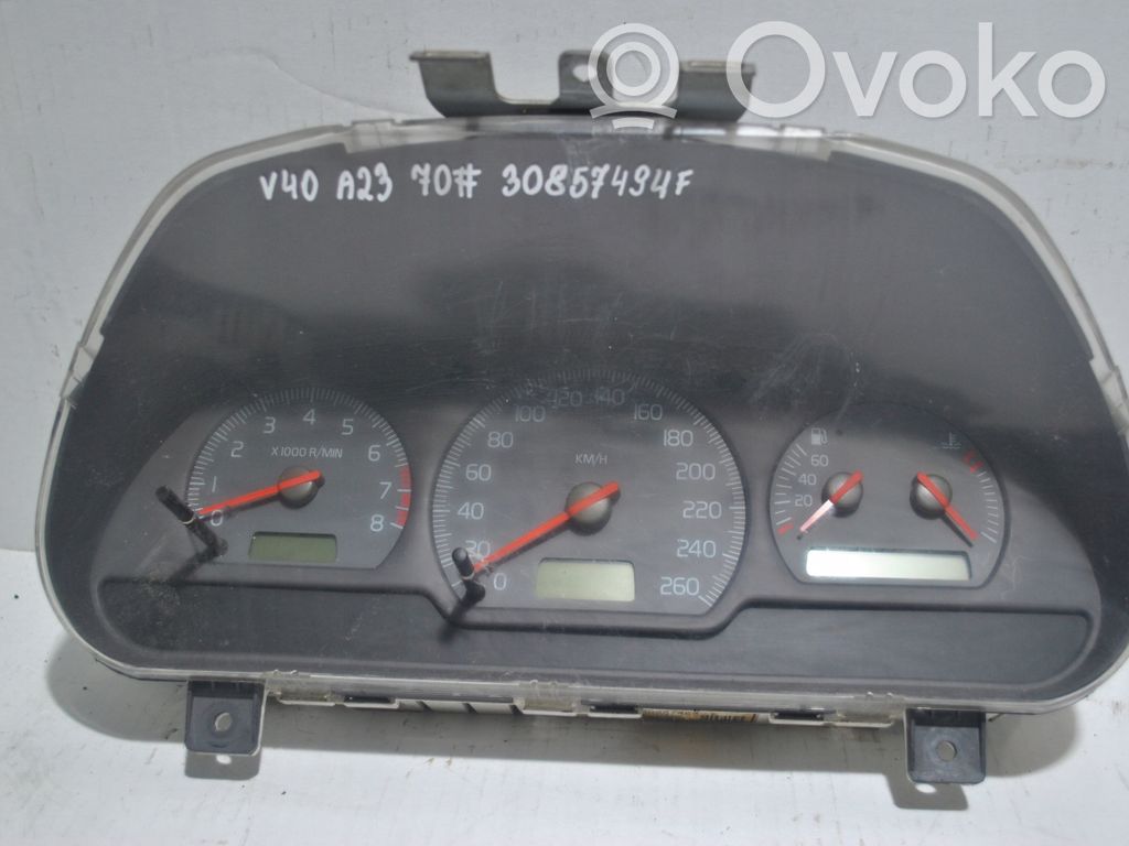 Volvo S40, V40 Спидометр (приборный щиток) 