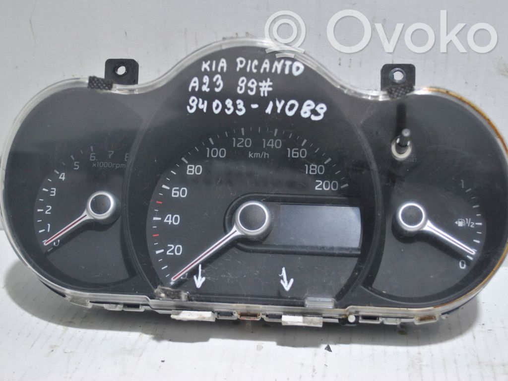 KIA Picanto Tachimetro (quadro strumenti) 