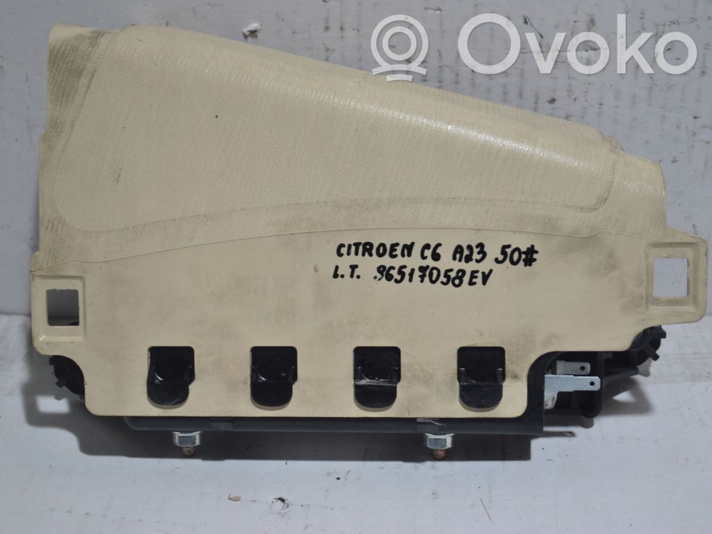 Citroen C6 Airbag de la puerta trasera 