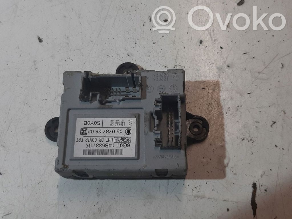 Unité de commande module de porte   6G9T14B533HK