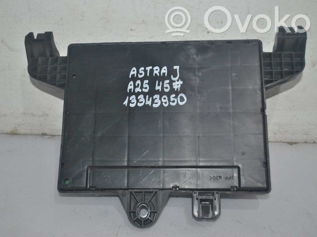 Opel Astra J Unidad de control SAM 