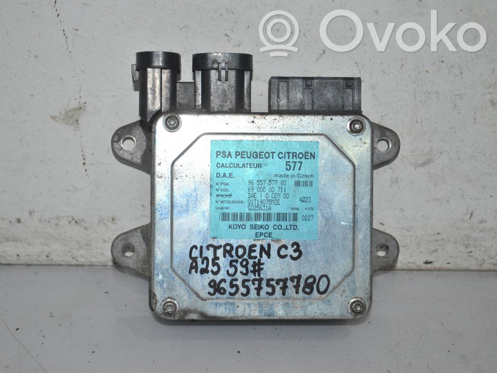 Power steering control unit/module   9655757780