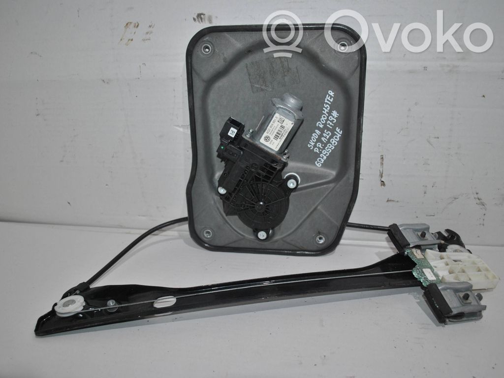 Skoda Roomster (5J) Elektryczny podnośnik szyby drzwi przednich 