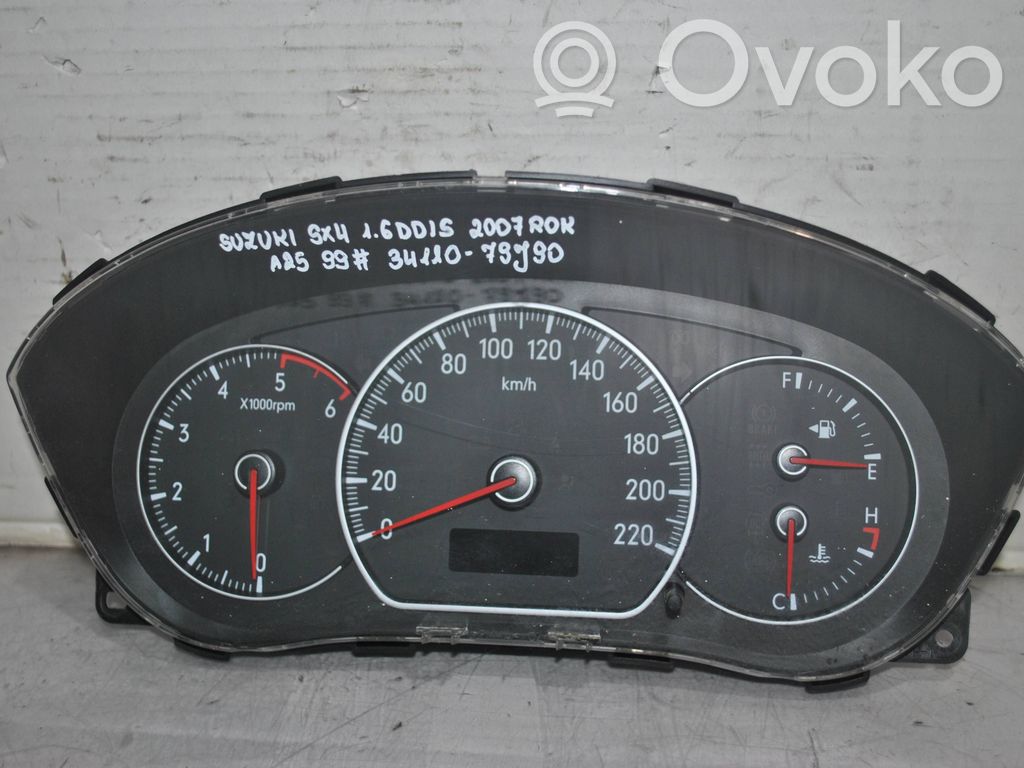 Suzuki SX4 Speedometer (instrument cluster) 