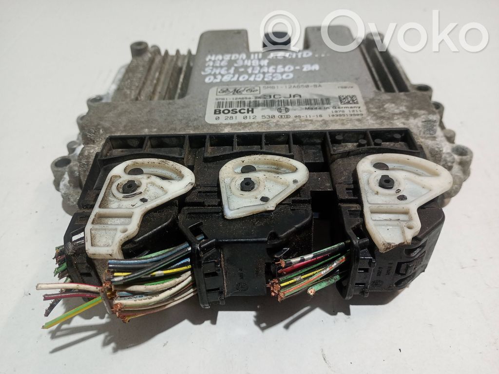 Engine control unit/module   5M6112A650BA,0281012530