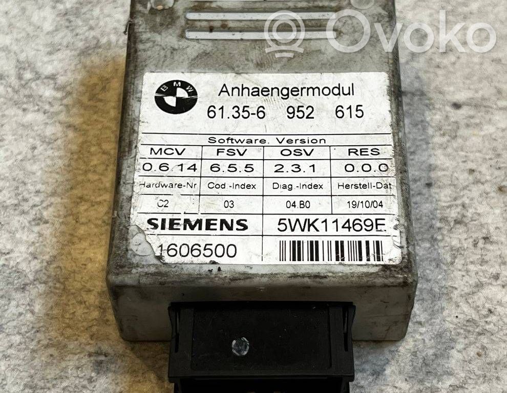 Tow bar trailer control unit/module   61356952615,1606500,5WK11469E,6952615