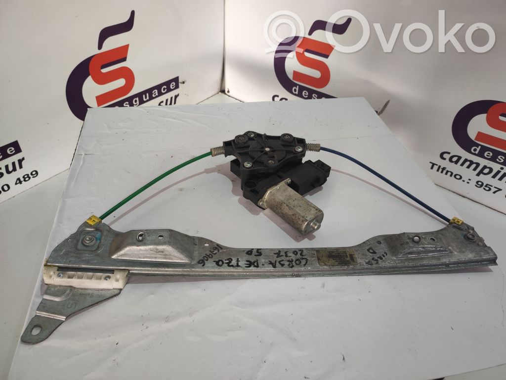 Opel Corsa D Macara geam față manuală 