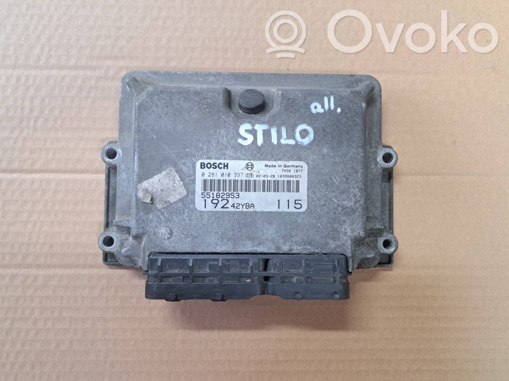 Fiat Stilo Engine control unit/module 
