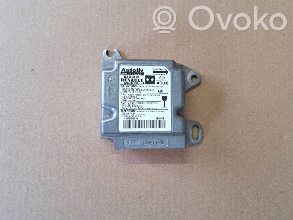 Renault Kangoo I Airbag control unit/module 