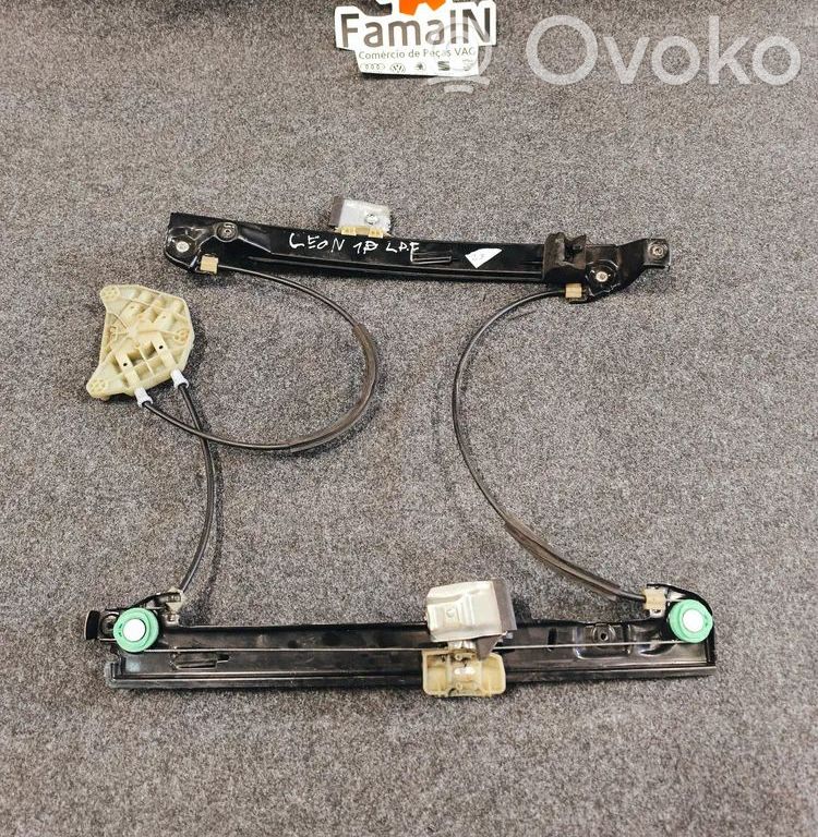 Seat Leon (1P) Podnośnik szyby drzwi z silniczkiem 