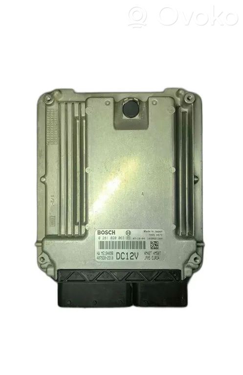 Engine control unit/module ECU   0281020063,4079202310,1039S21380,4M42T4M50T