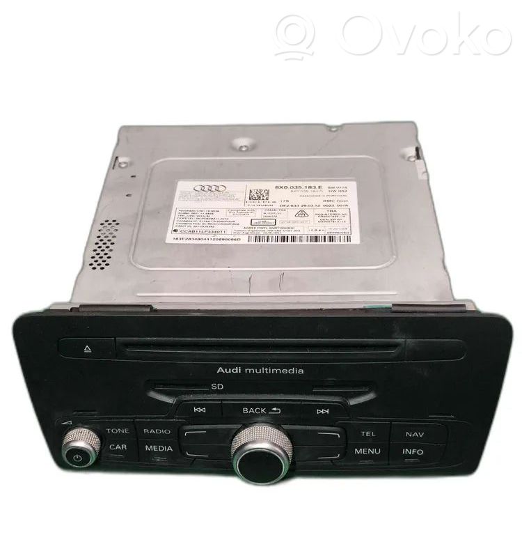 Audi A1 Unitate principală radio/CD/DVD/GPS 