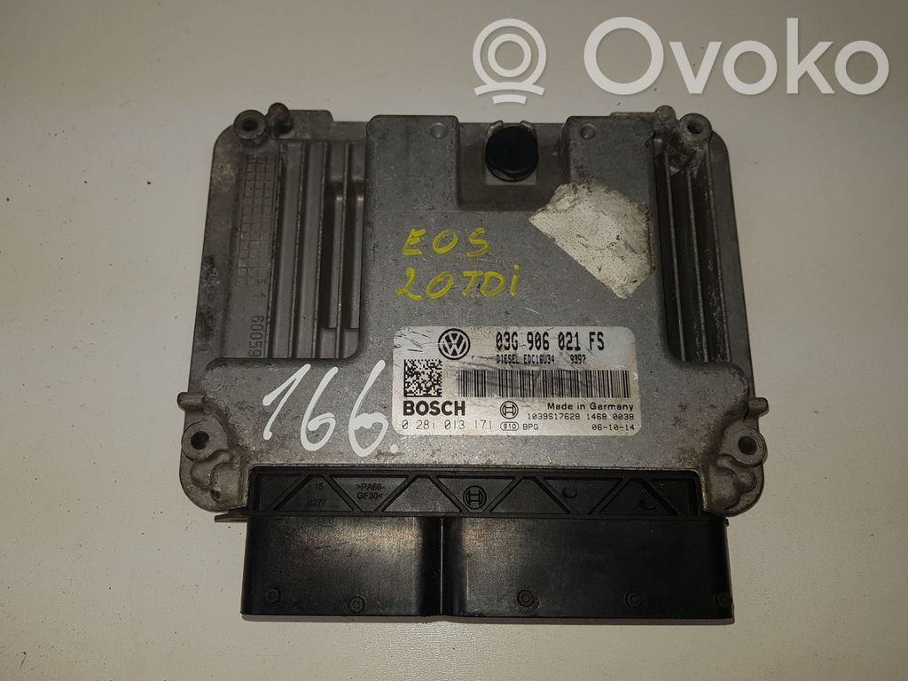 Dzinēja vadības bloks   03G906021FS,0281013171