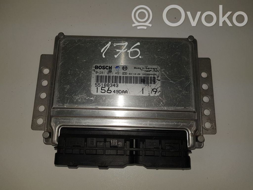 Alfa Romeo 159 Engine control unit/module 