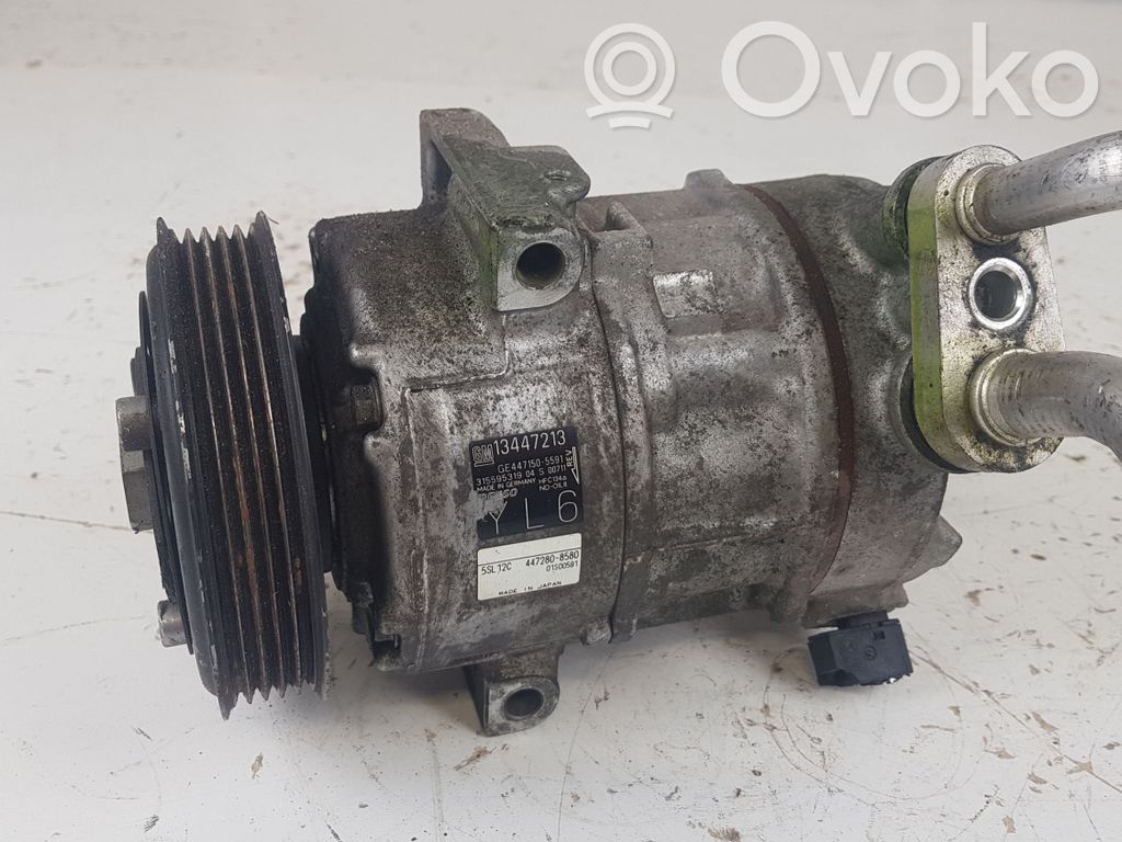 Opel Corsa E Air conditioning (A/C) compressor (pump) 