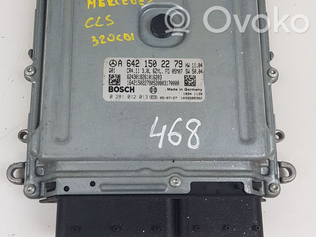 Mercedes-Benz CLS C219 Sterownik / Moduł ECU 