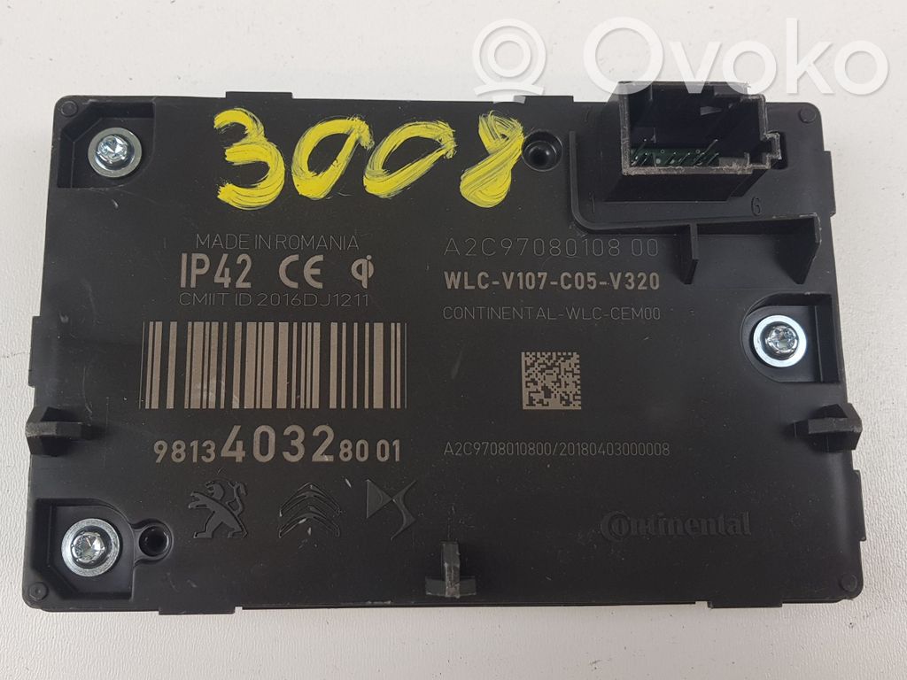 Wireless charging module   981340328001,A2C9708010800