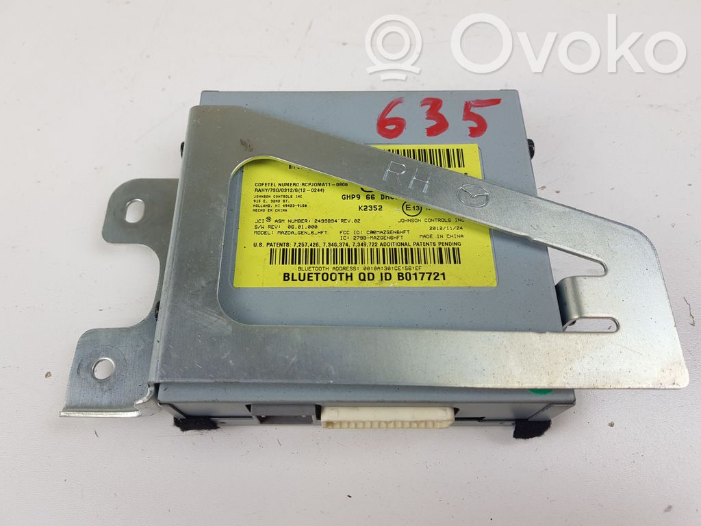 Mazda 6 Bluetooth control unit module 