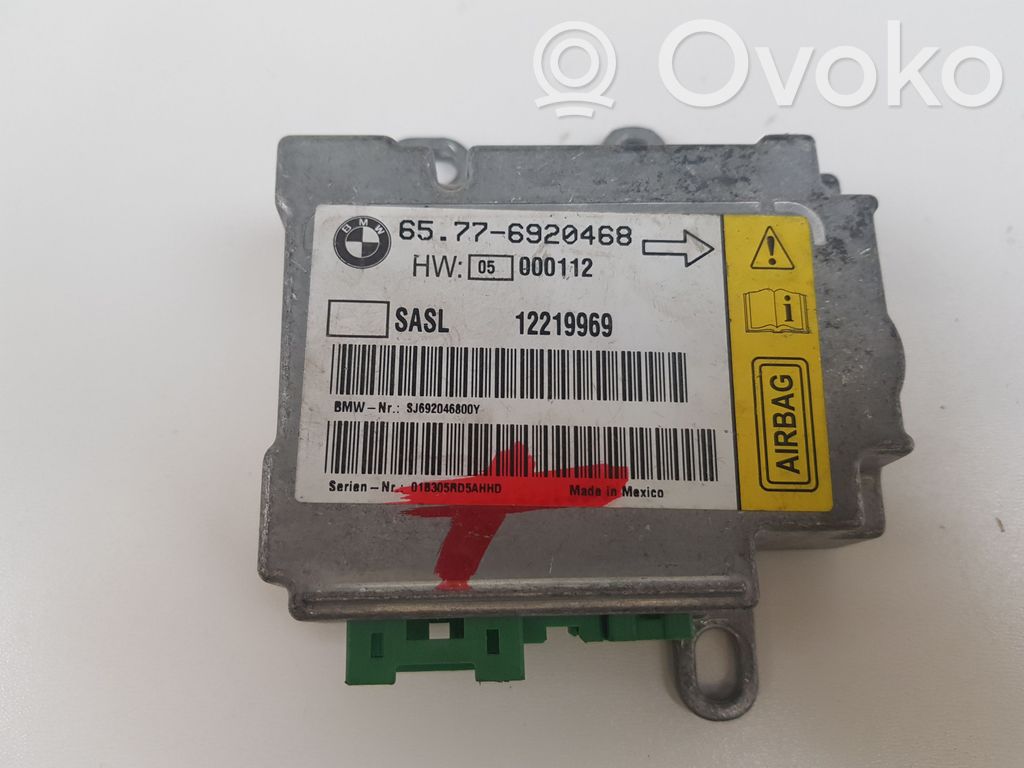BMW 7 E65 E66 Airbag control unit/module 