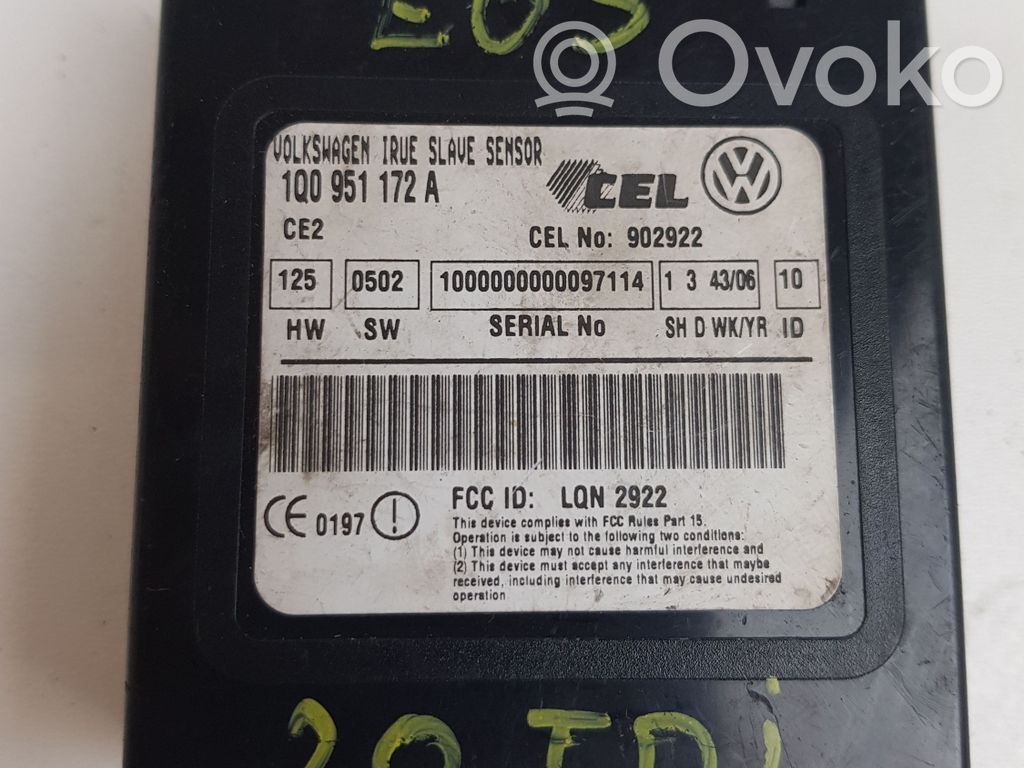 Volkswagen Eos Alarm control unit/module 