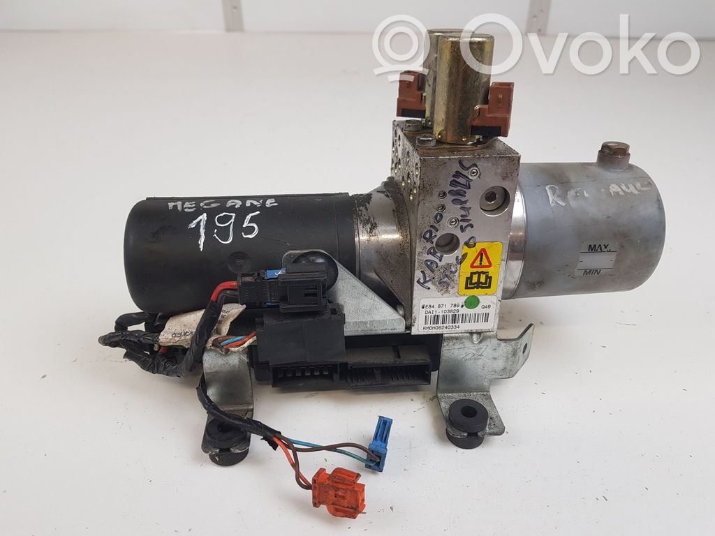 Renault Megane II Pompa hydrauliczna dachu składanego 