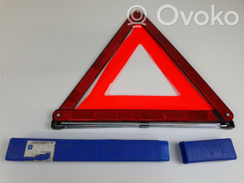Opel Insignia A Emergency warning sign 