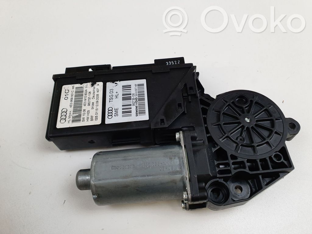 Audi A8 S8 D3 4E Asa reguladora de la puerta trasera 