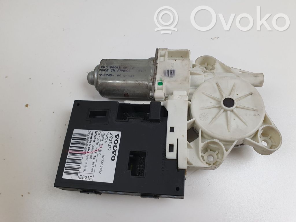Volvo V50 Silnik regulatora szyby drzwi przednich 