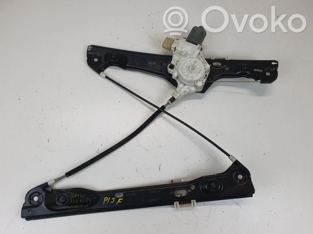 BMW 3 E90 E91 Front door window regulator with motor 
