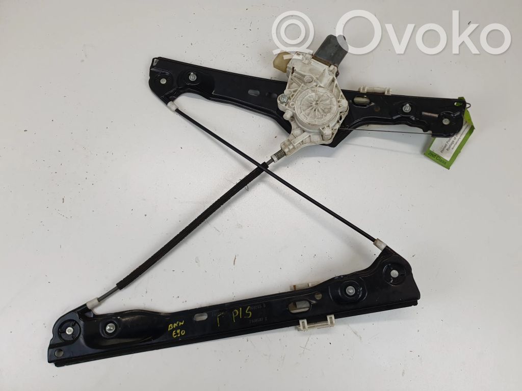 BMW 3 E90 E91 Front door window regulator with motor 