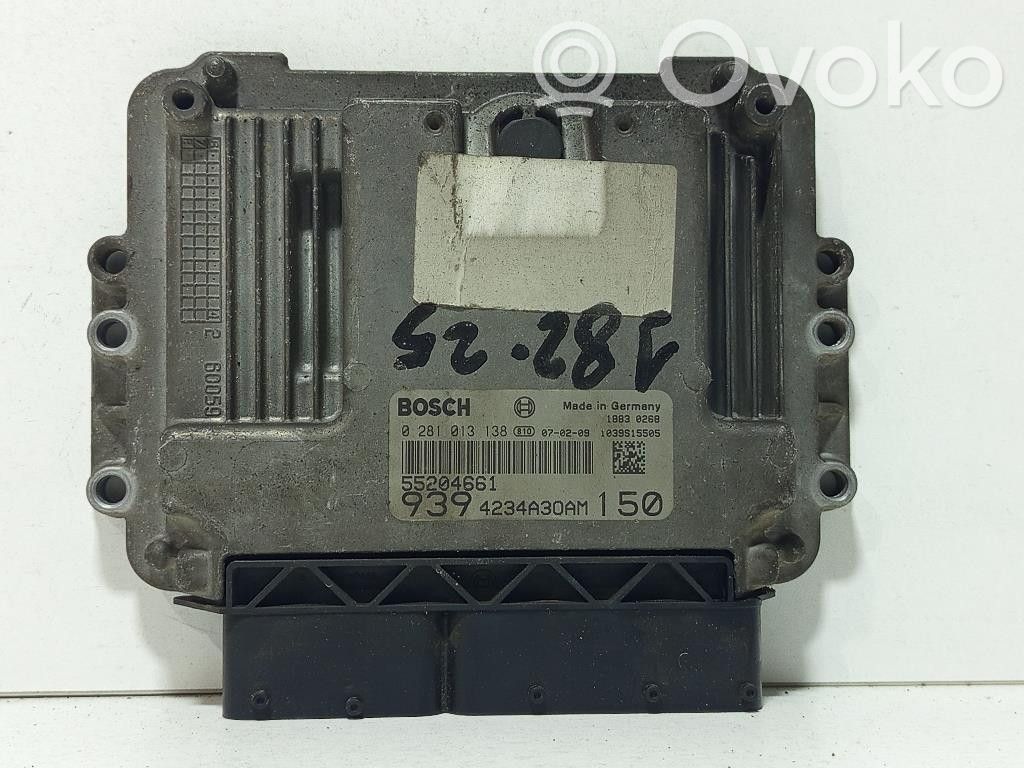 Engine control unit/module   0281013138,0281013138,939A2000