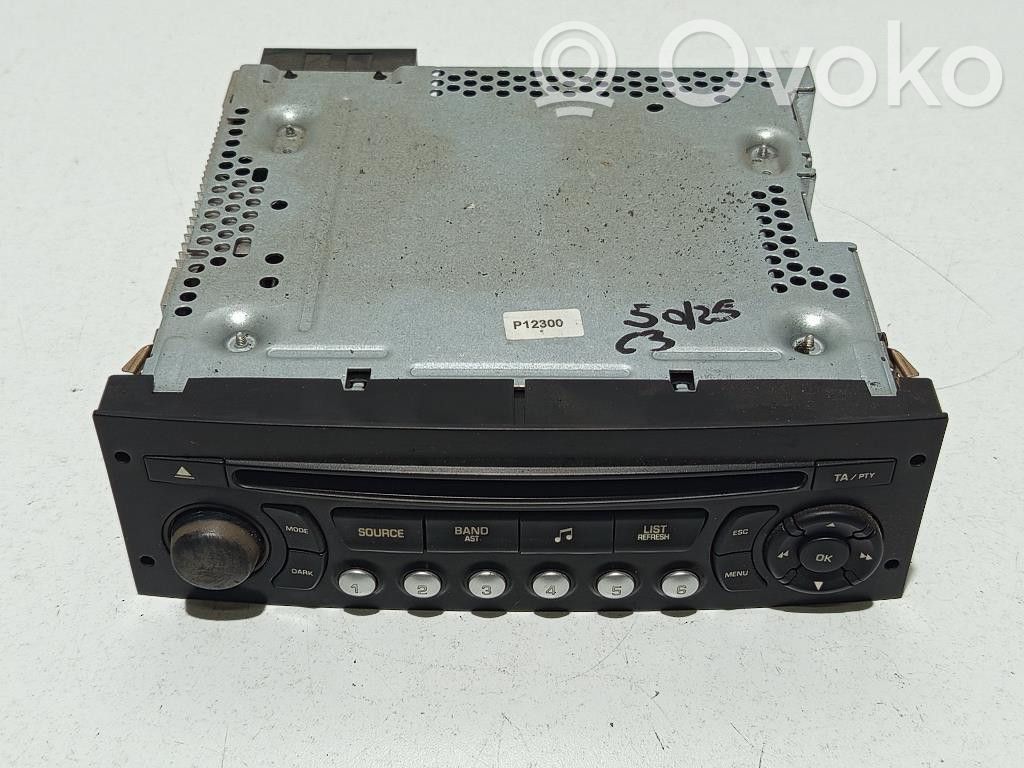 Citroen C3 Radio/CD/DVD/GPS head unit 