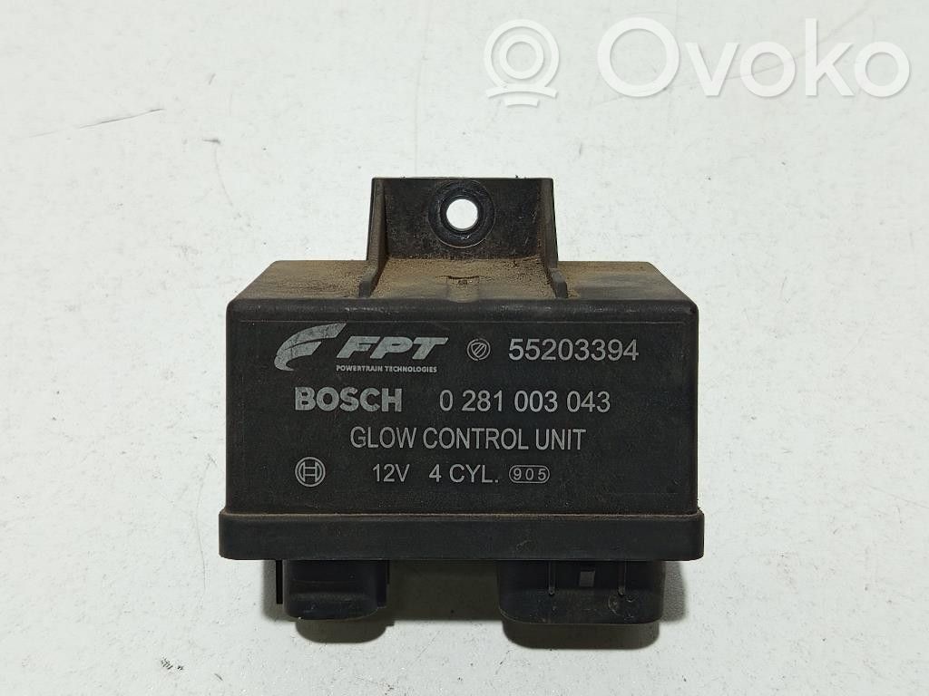 Fiat Bravo Hehkutulpan esikuumennuksen rele 