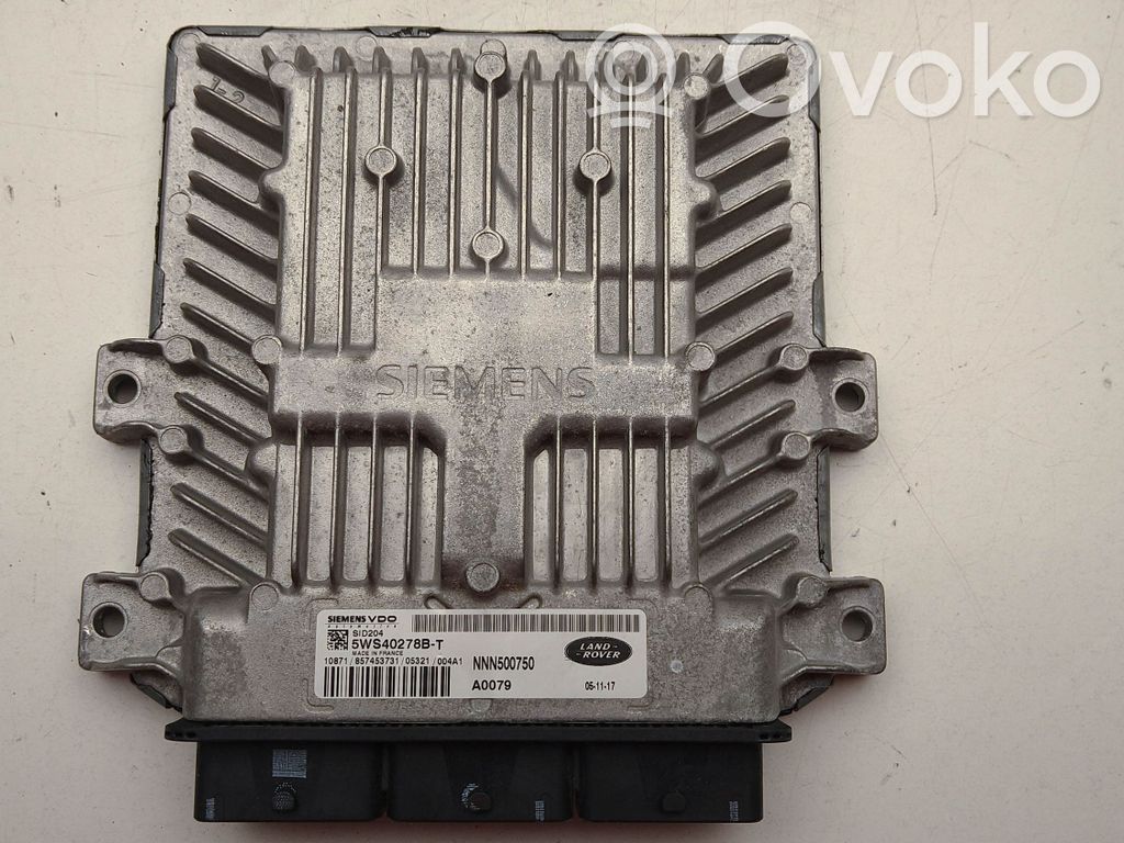 Engine control unit/module   5WS40278BT,A007