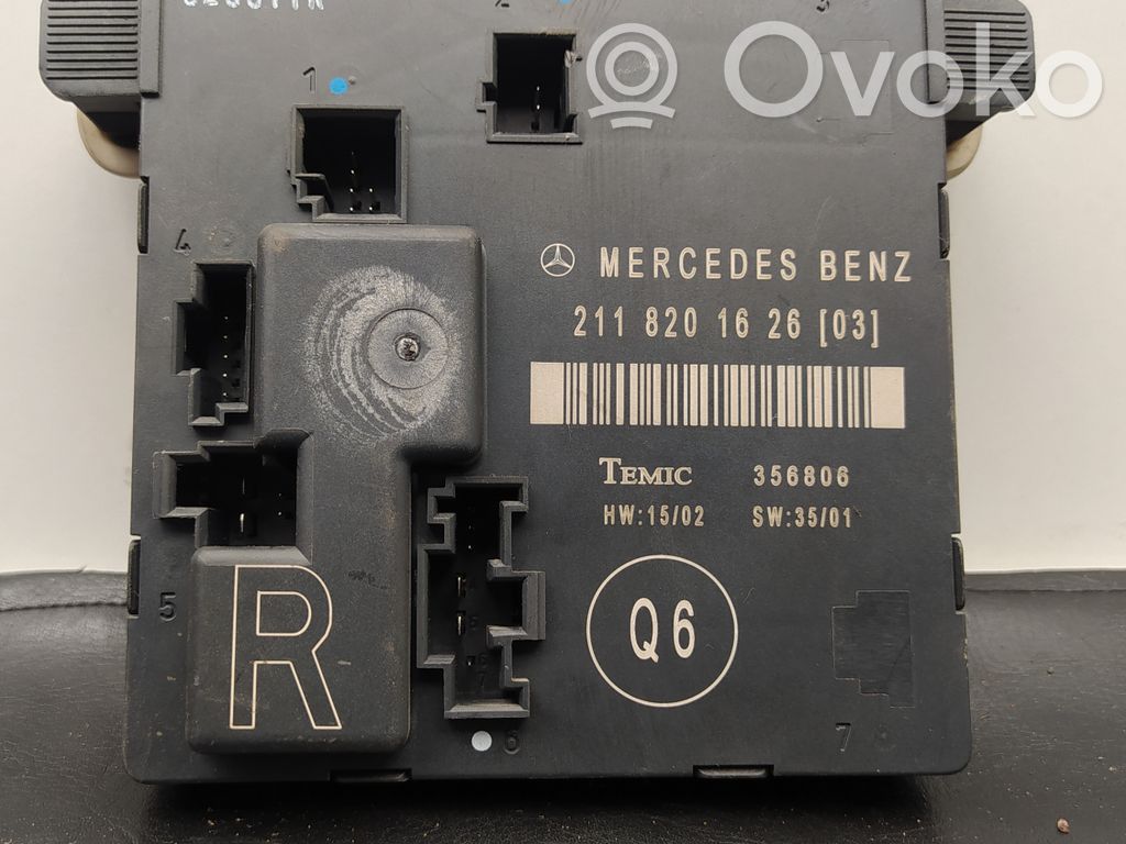 Mercedes-Benz E W211 Door control unit/module 