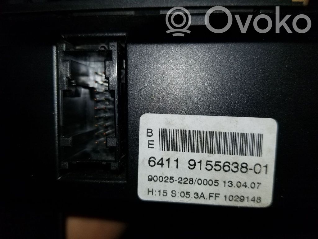 BMW 5 E60 E61 Climate control unit 