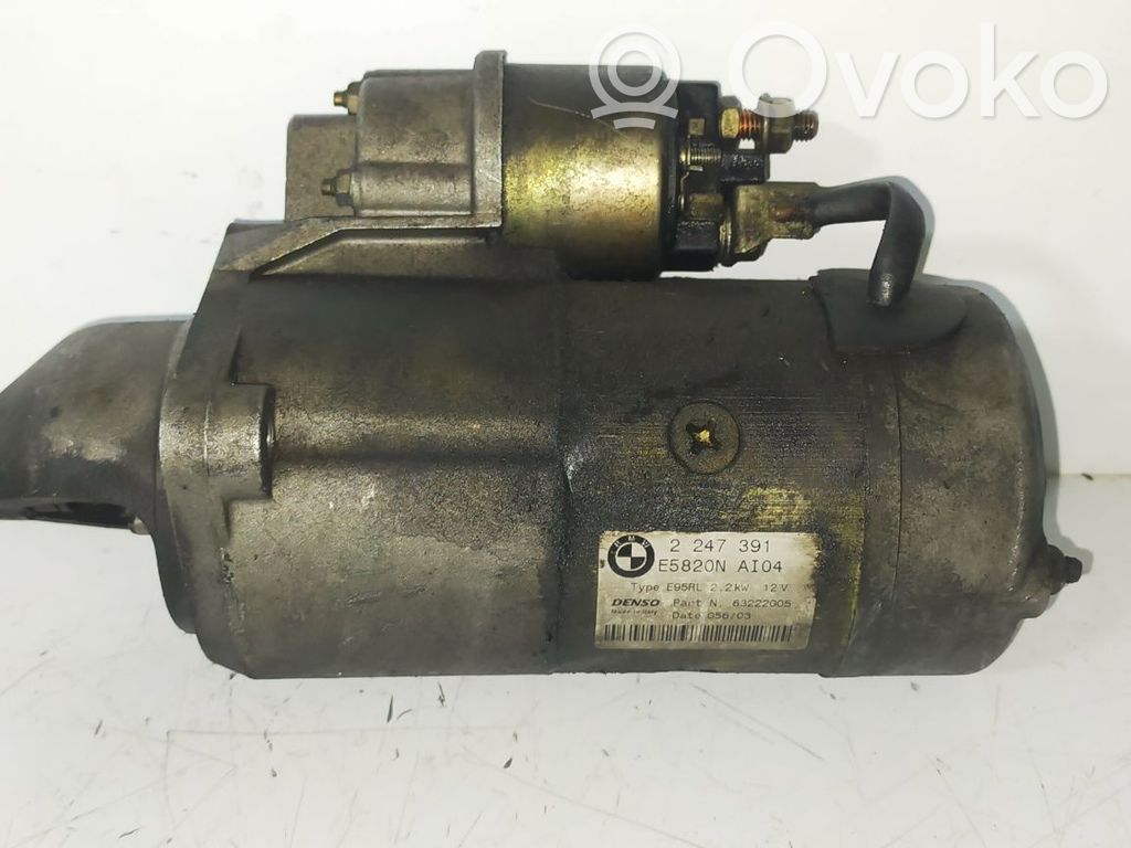 Motor de arranque   2247391,E5820NAI04,63222005