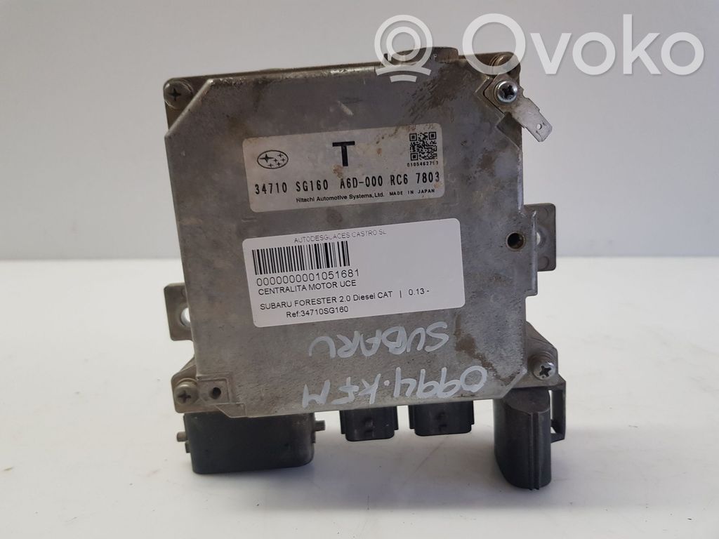 Subaru Forester SJ Engine control unit/module 