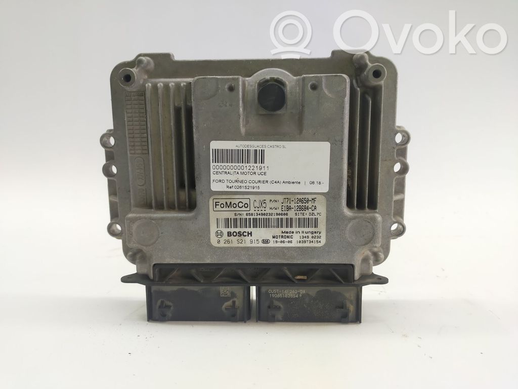 Ford Transit Courier Unidad de control/módulo del motor 