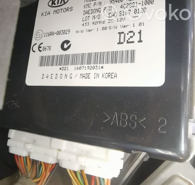 Autres unités de commande / modules   95400A2210