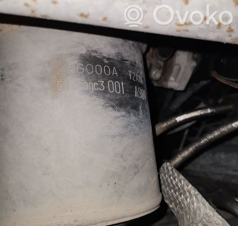 Ford Focus Filtr cząstek stałych Katalizator / FAP / DPF 