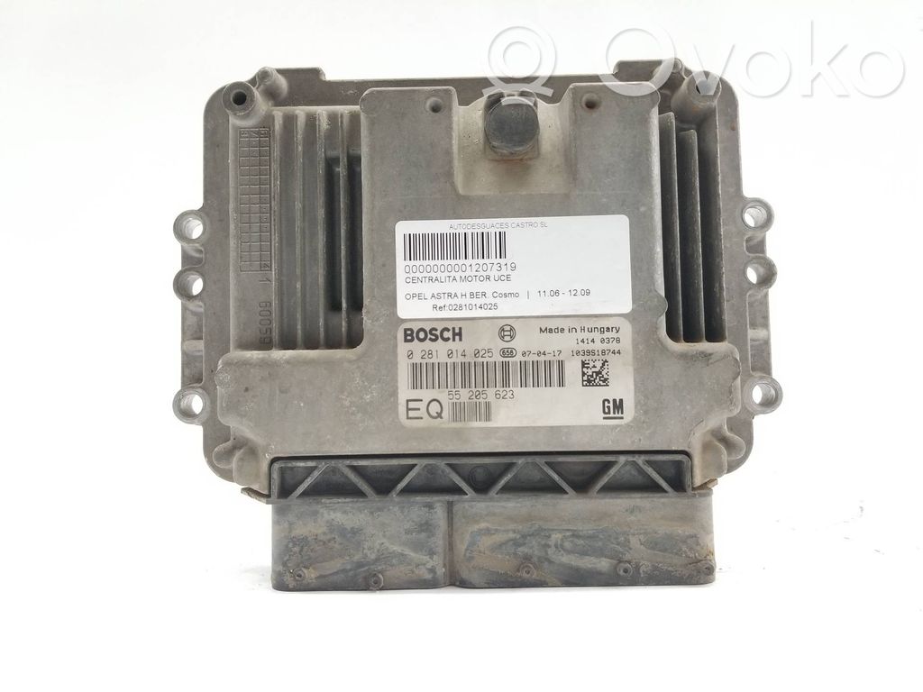 Opel Astra H Motorsteuergerät/-modul 